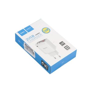 Hoco C39A - Digital Display Wall Charger 12W - 2 Port